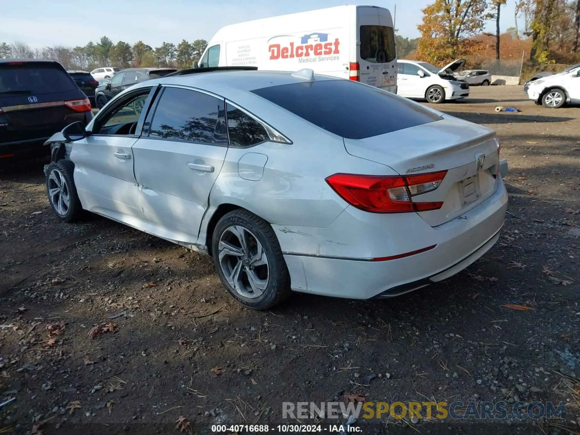 3 Photograph of a damaged car 1HGCV1F51LA074891 HONDA ACCORD 2020