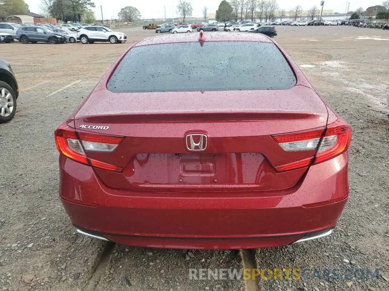 6 Фотография поврежденного автомобиля 1HGCV1F53LA078361 HONDA ACCORD 2020
