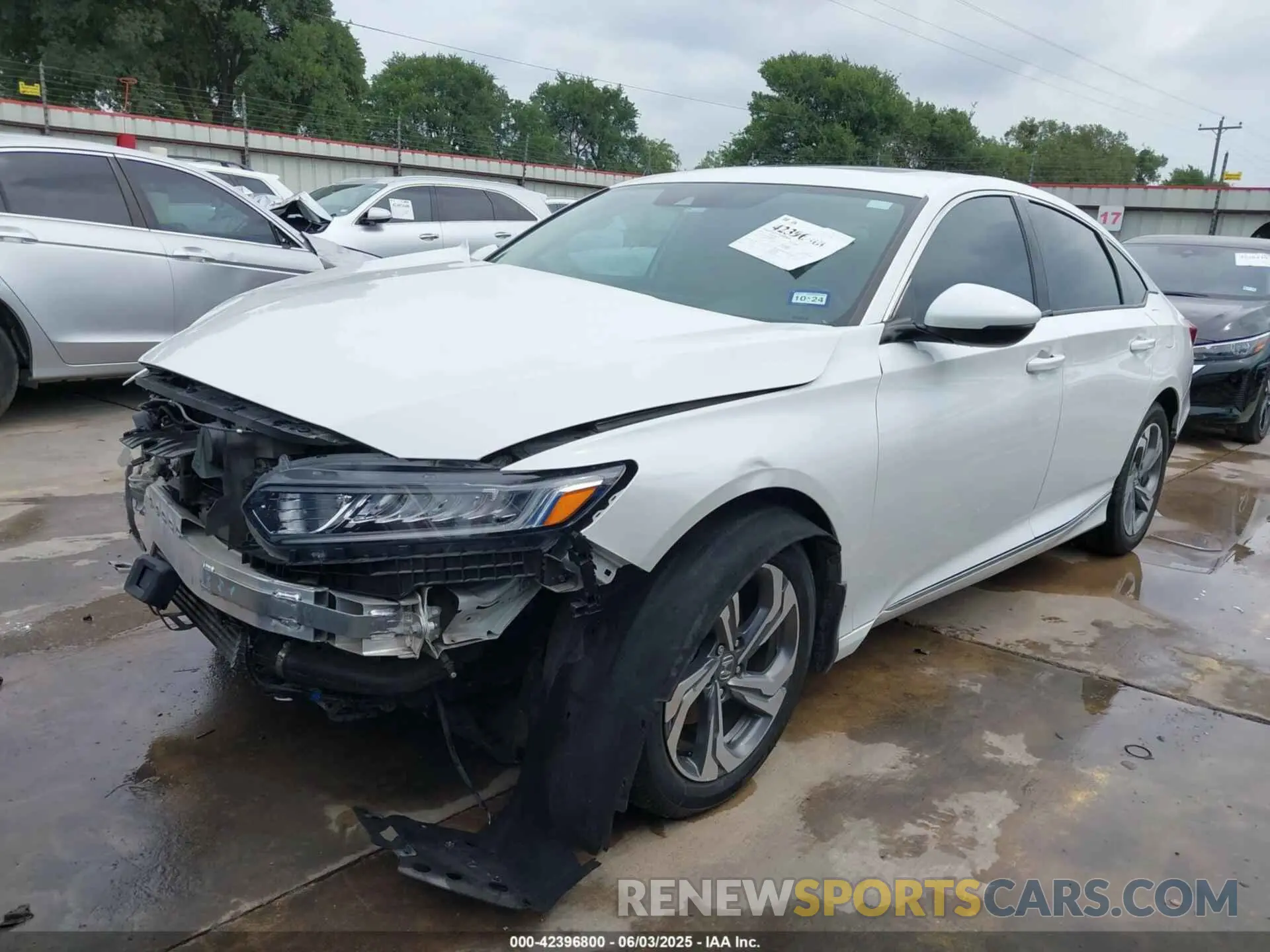 2 Photograph of a damaged car 1HGCV1F53LA110192 HONDA ACCORD 2020