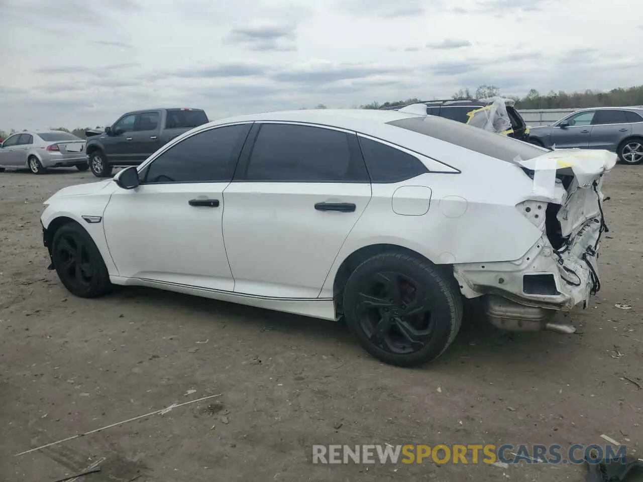 2 Photograph of a damaged car 1HGCV1F54LA019710 HONDA ACCORD 2020