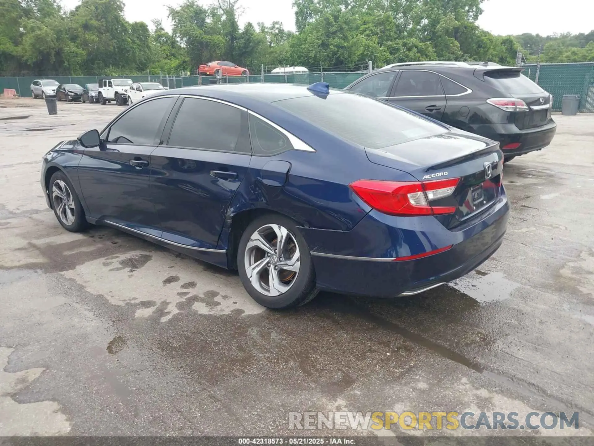 3 Photograph of a damaged car 1HGCV1F54LA041707 HONDA ACCORD 2020