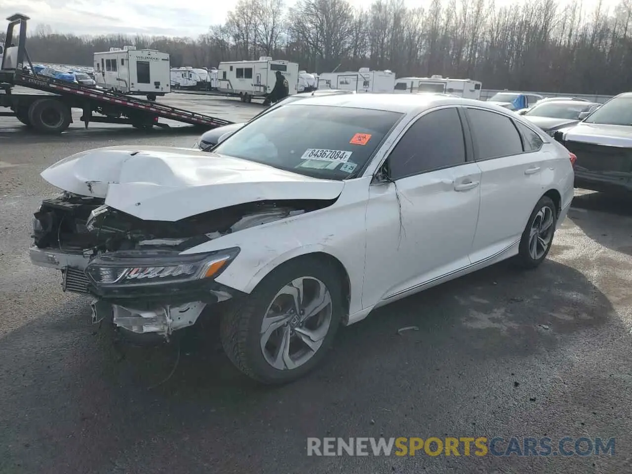 1 Photograph of a damaged car 1HGCV1F54LA050147 HONDA ACCORD 2020