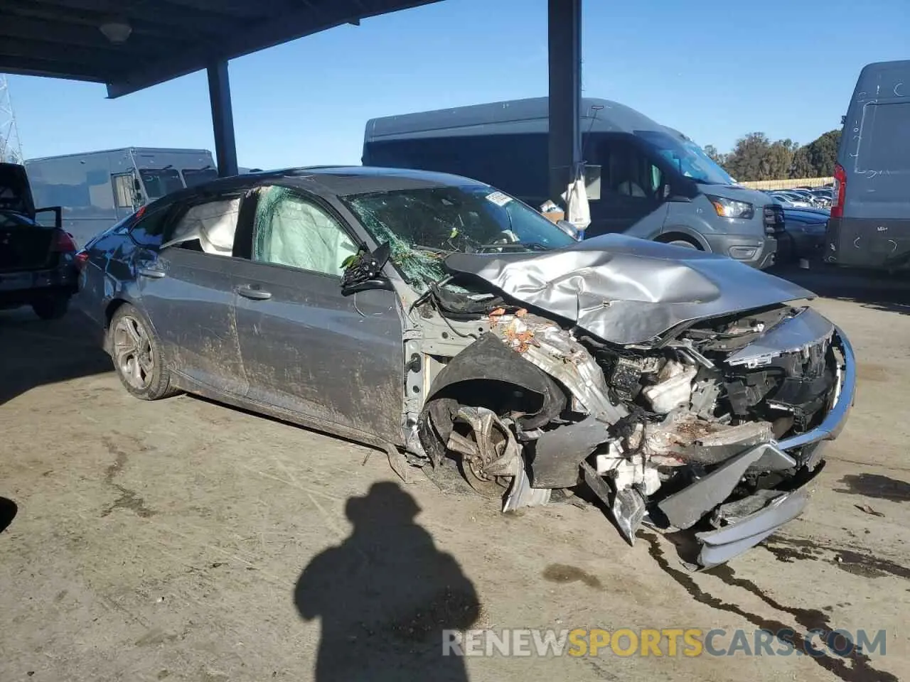 4 Photograph of a damaged car 1HGCV1F55LA102658 HONDA ACCORD 2020