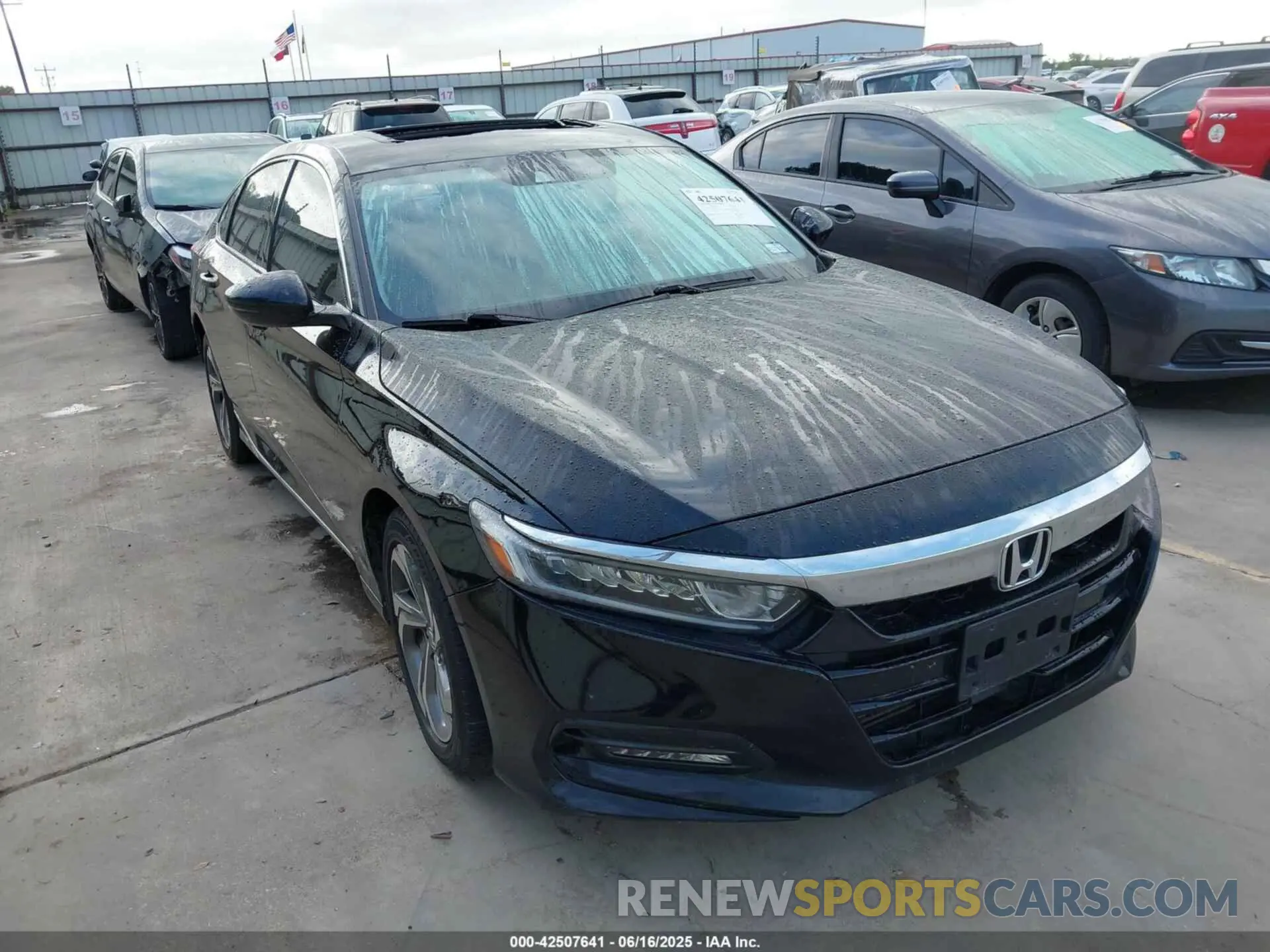 1 Photograph of a damaged car 1HGCV1F56LA111319 HONDA ACCORD 2020