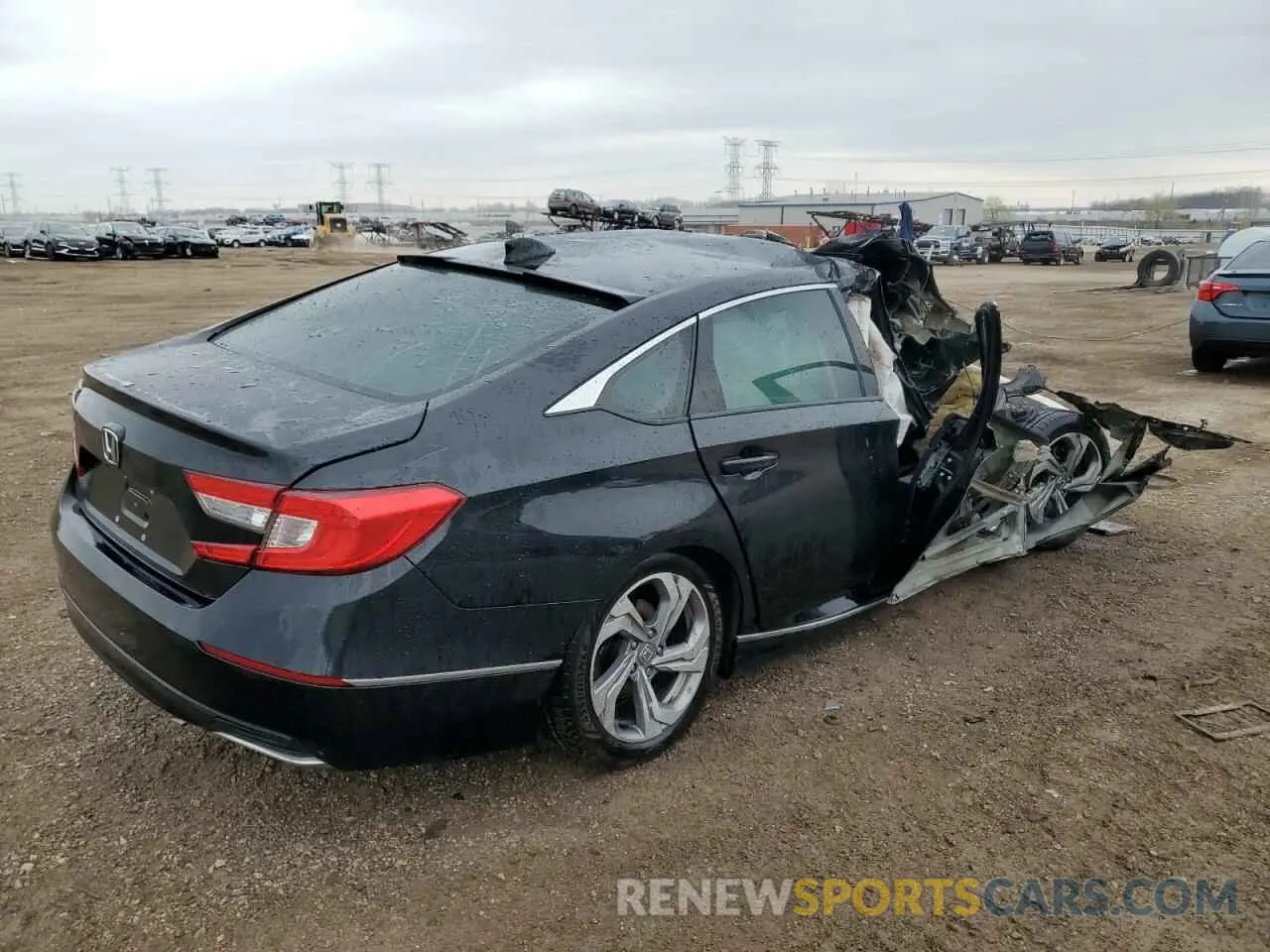3 Photograph of a damaged car 1HGCV1F57LA093316 HONDA ACCORD 2020