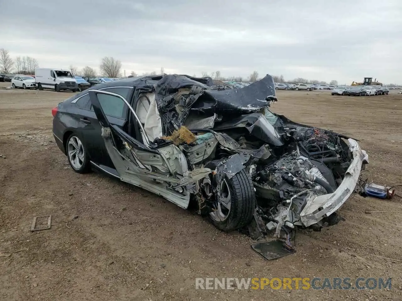 4 Photograph of a damaged car 1HGCV1F57LA093316 HONDA ACCORD 2020