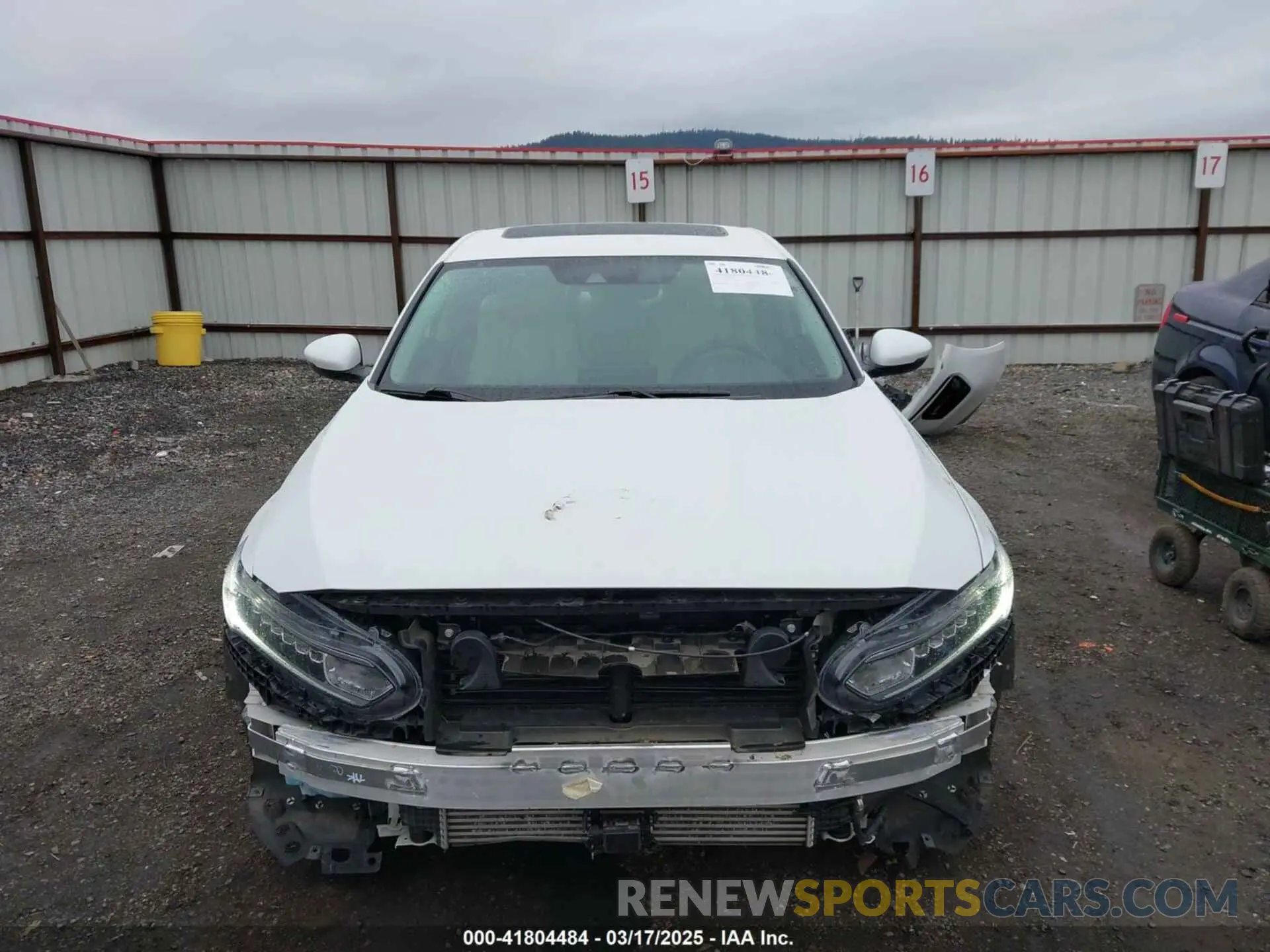 13 Photograph of a damaged car 1HGCV1F57LA110227 HONDA ACCORD 2020