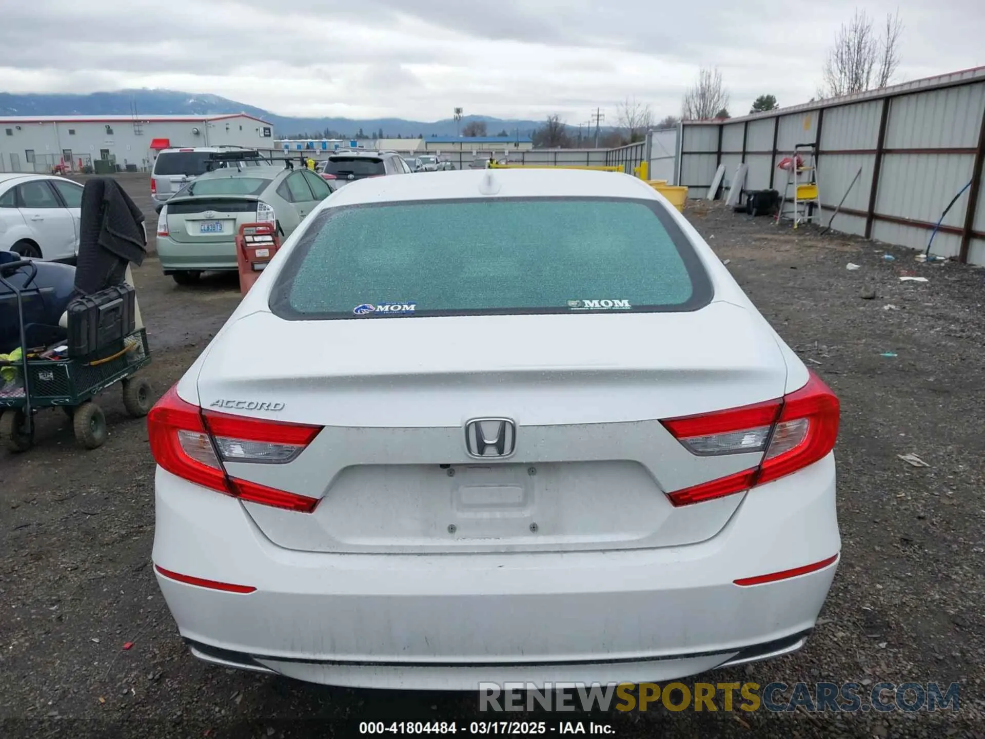 17 Photograph of a damaged car 1HGCV1F57LA110227 HONDA ACCORD 2020