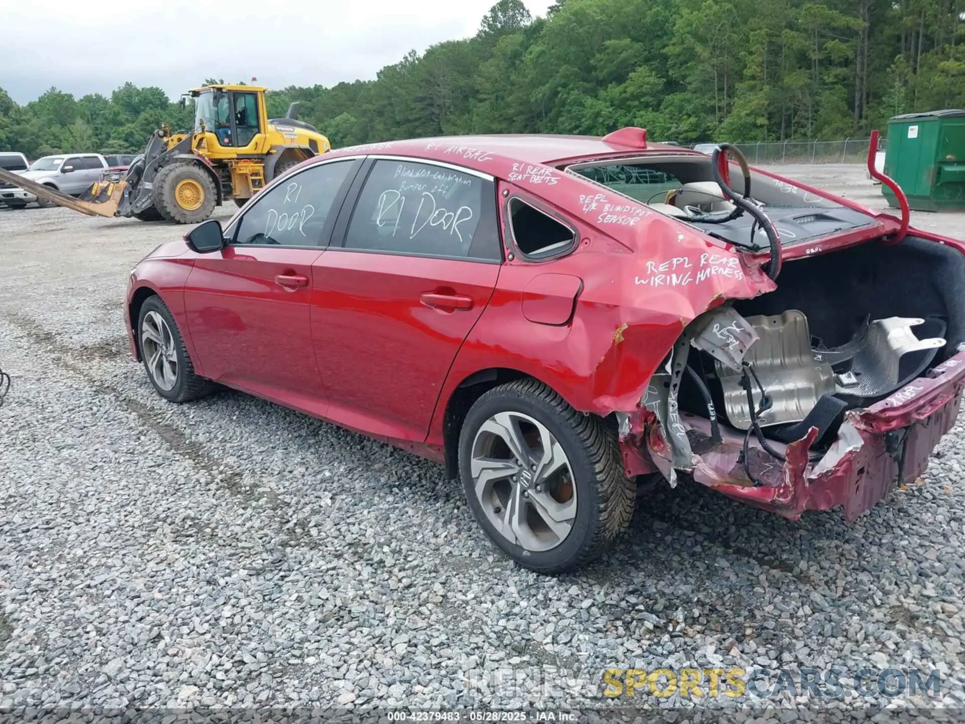 3 Photograph of a damaged car 1HGCV1F59LA127420 HONDA ACCORD 2020