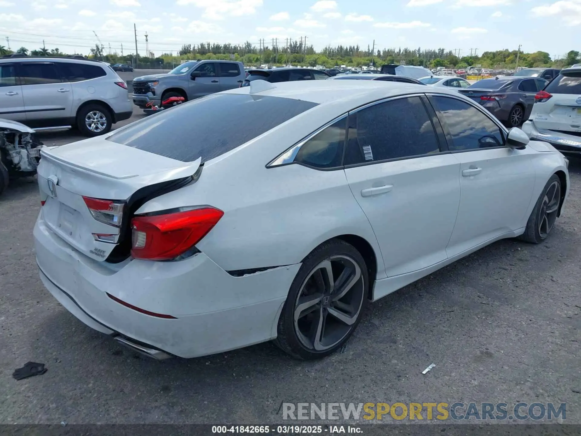 4 Photograph of a damaged car 1HGCV2F30LA027209 HONDA ACCORD 2020