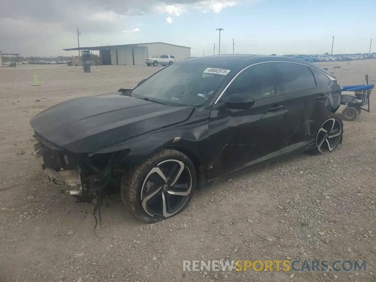 1 Photograph of a damaged car 1HGCV2F31LA007454 HONDA ACCORD 2020