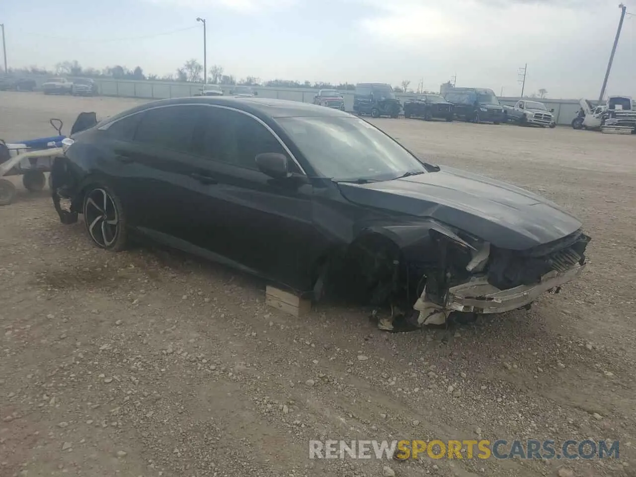 4 Photograph of a damaged car 1HGCV2F31LA007454 HONDA ACCORD 2020