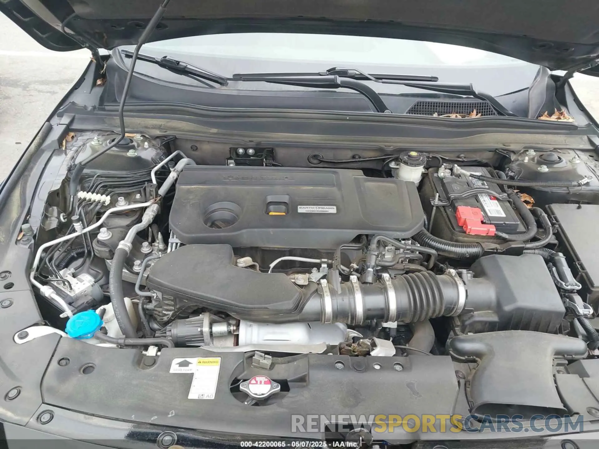 10 Photograph of a damaged car 1HGCV2F31LA012542 HONDA ACCORD 2020