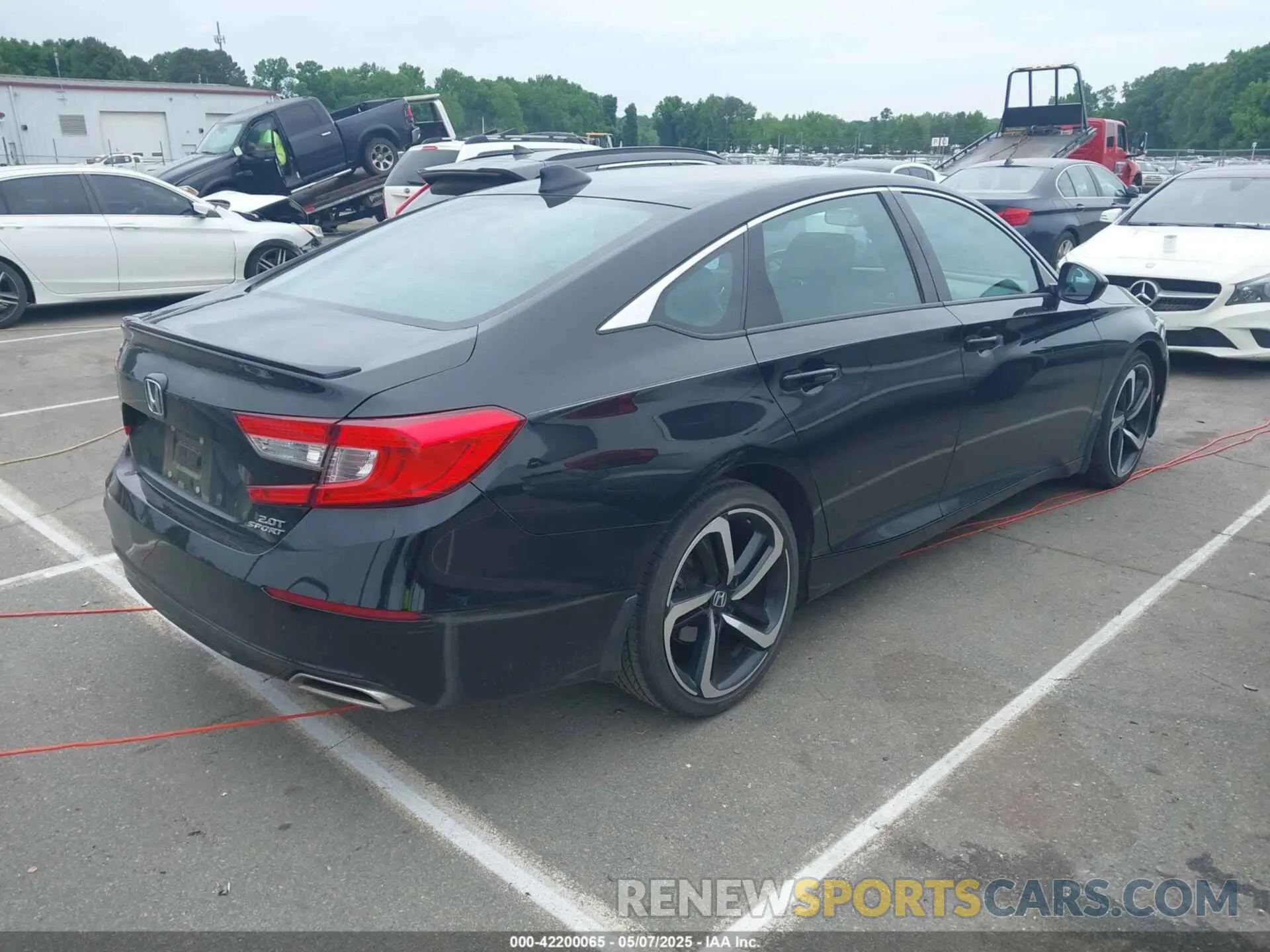 4 Photograph of a damaged car 1HGCV2F31LA012542 HONDA ACCORD 2020