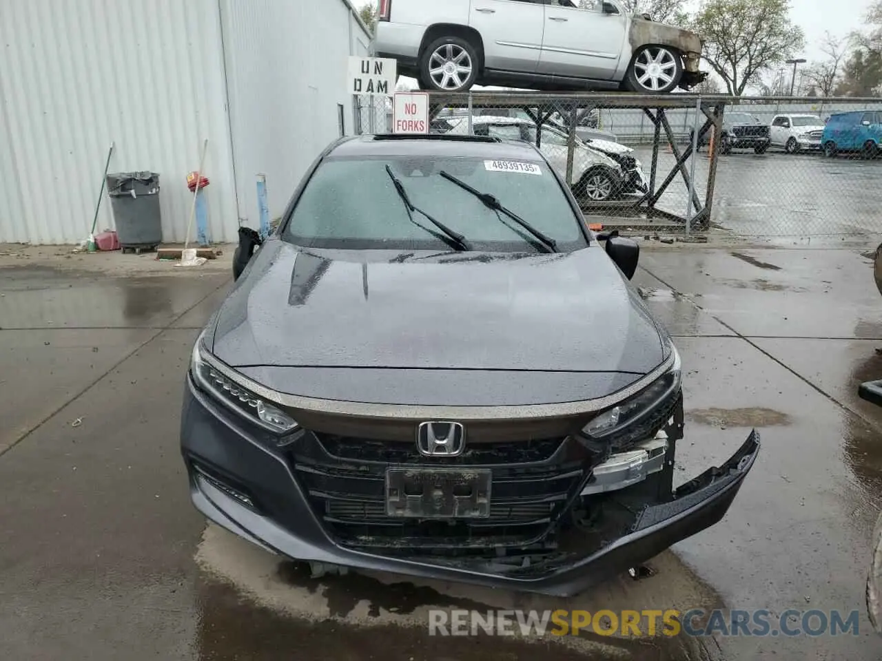 5 Photograph of a damaged car 1HGCV2F32LA001680 HONDA ACCORD 2020
