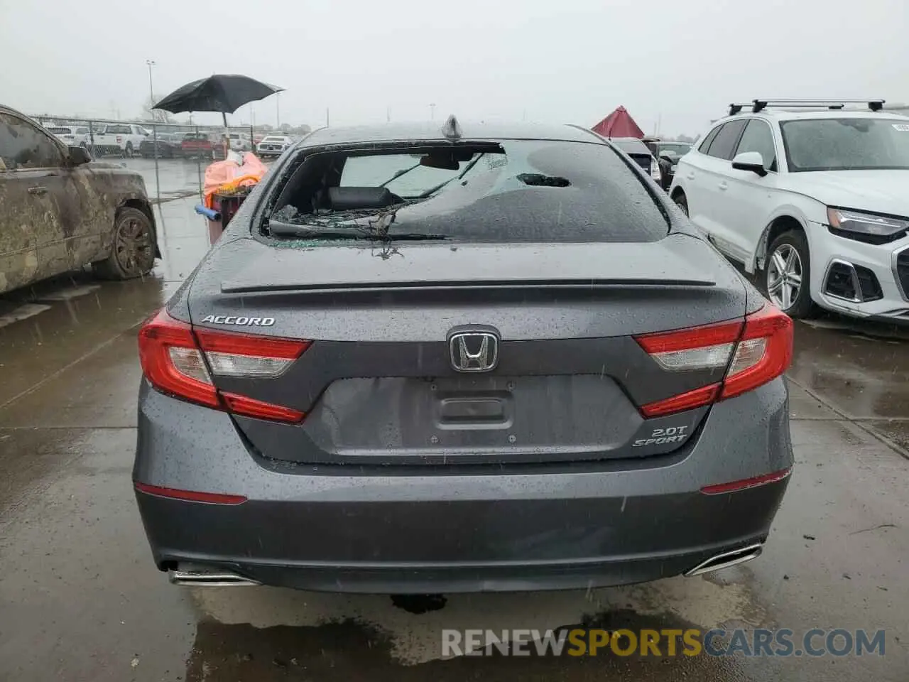 6 Photograph of a damaged car 1HGCV2F32LA001680 HONDA ACCORD 2020