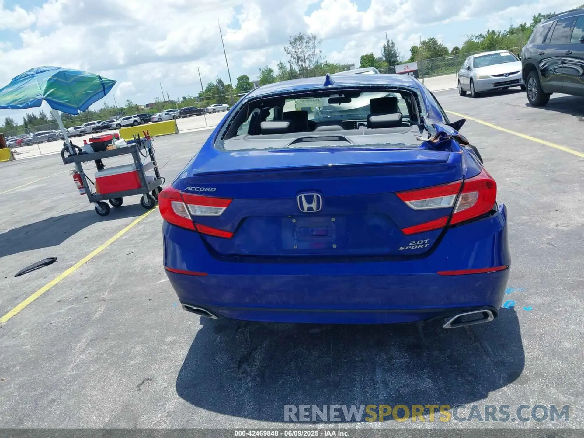 16 Photograph of a damaged car 1HGCV2F32LA022514 HONDA ACCORD 2020
