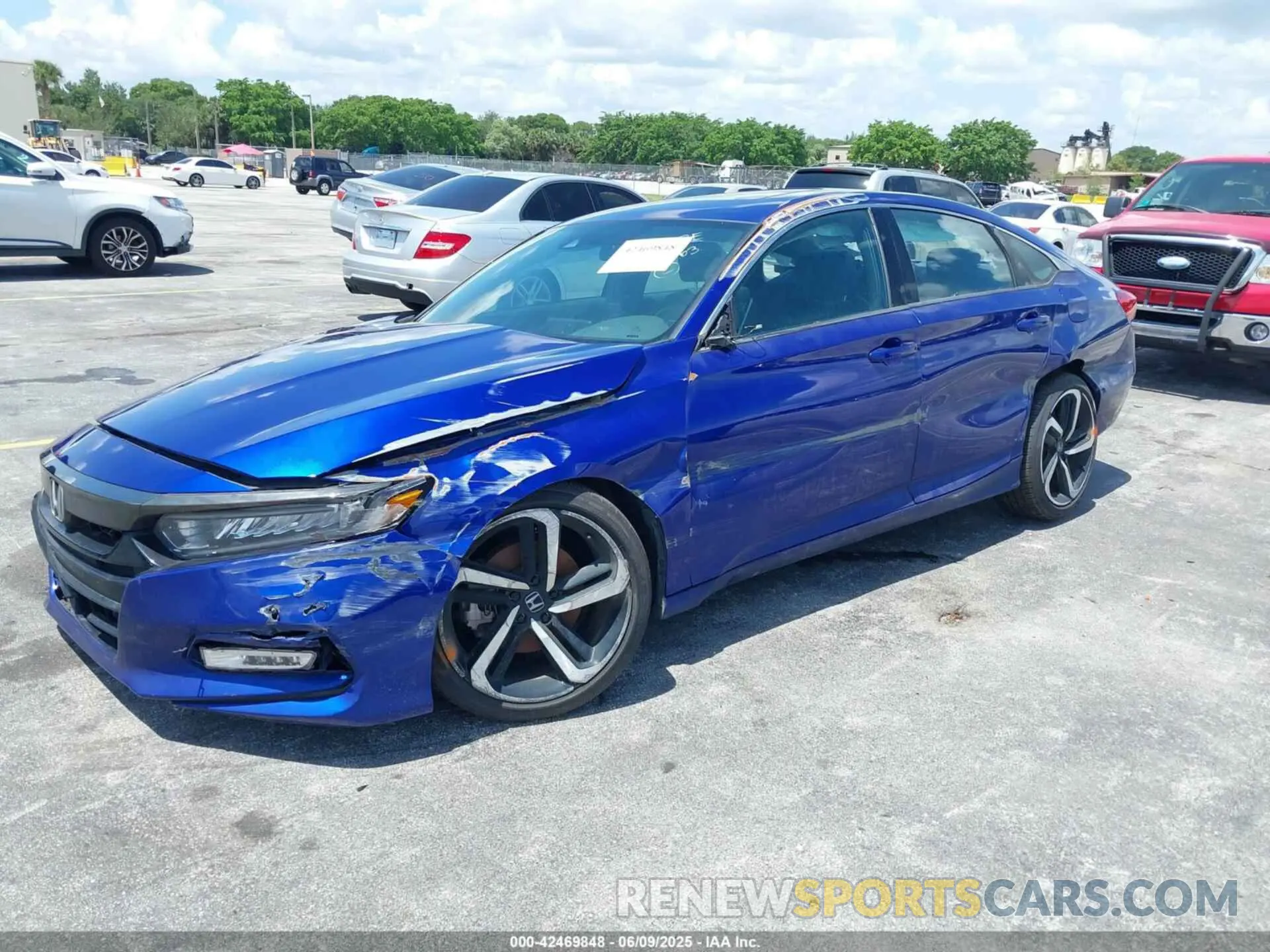 2 Photograph of a damaged car 1HGCV2F32LA022514 HONDA ACCORD 2020