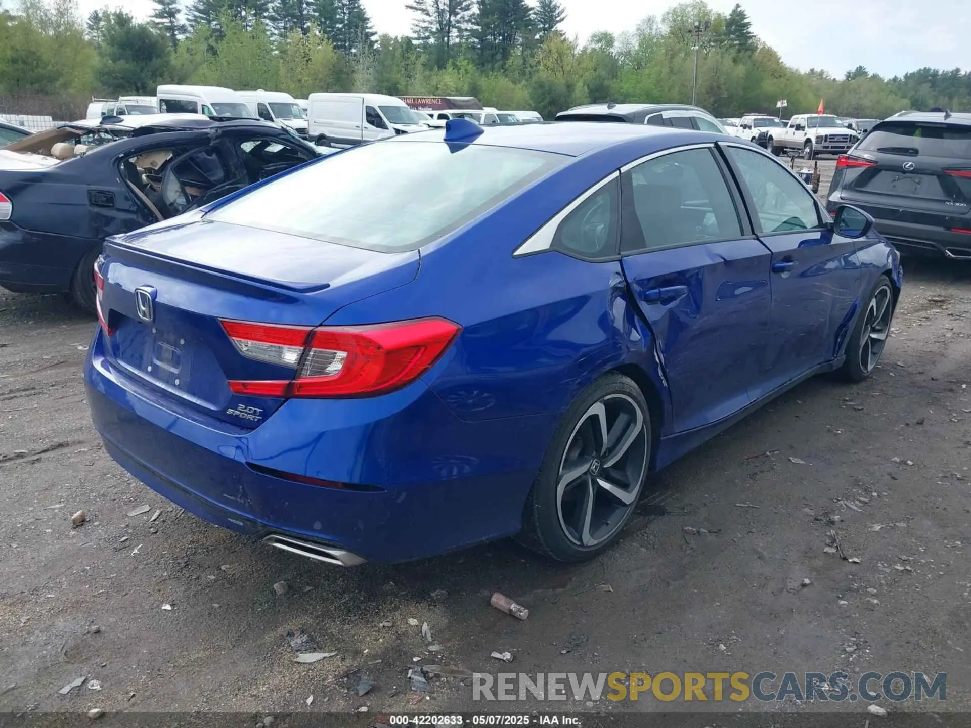 4 Фотография поврежденного автомобиля 1HGCV2F34LA014849 HONDA ACCORD 2020