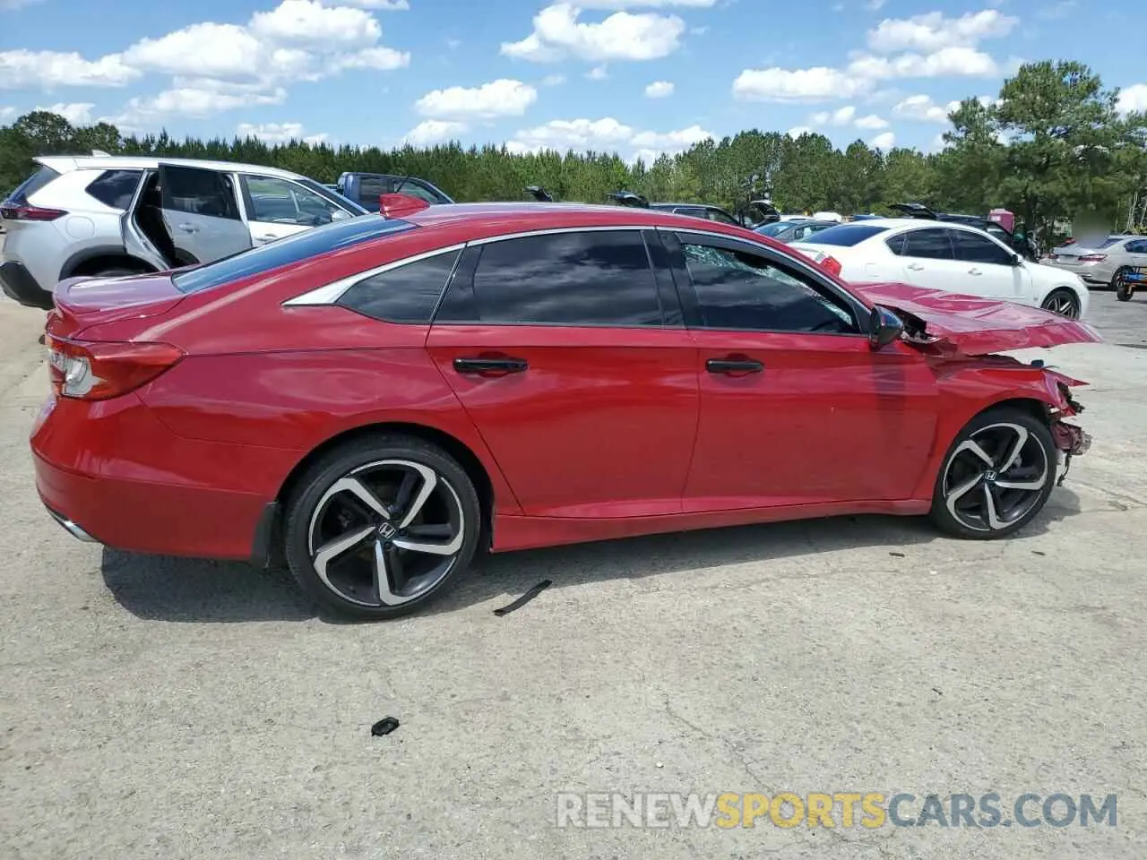 3 Photograph of a damaged car 1HGCV2F34LA015130 HONDA ACCORD 2020