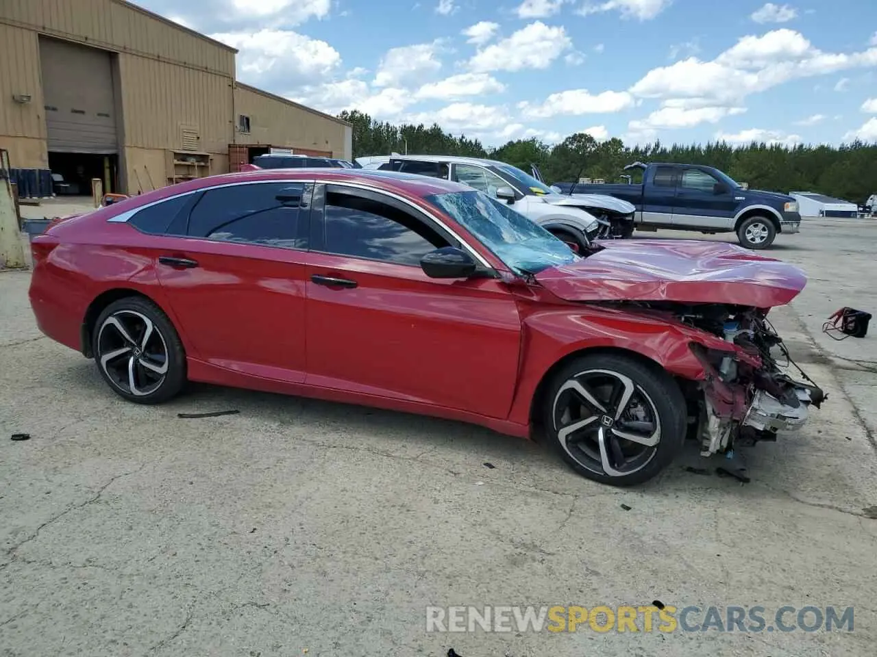4 Photograph of a damaged car 1HGCV2F34LA015130 HONDA ACCORD 2020