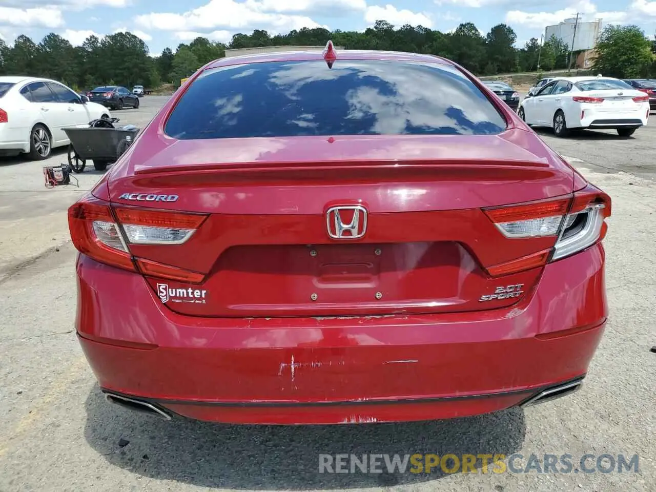 6 Photograph of a damaged car 1HGCV2F34LA015130 HONDA ACCORD 2020