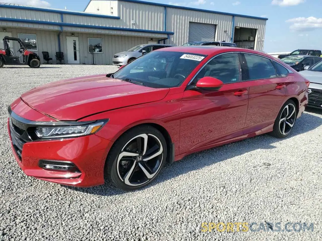 1 Photograph of a damaged car 1HGCV2F34LA015452 HONDA ACCORD 2020