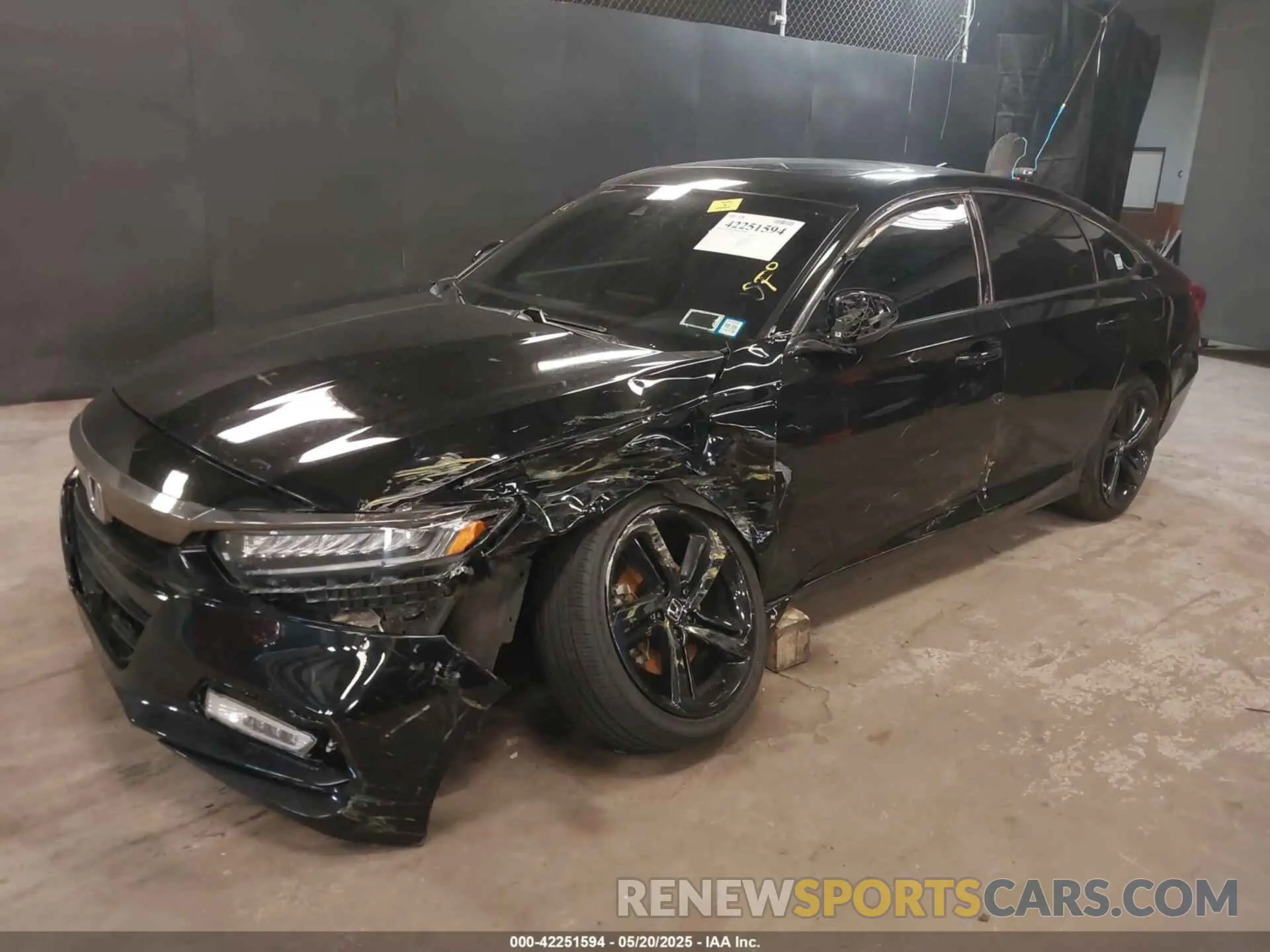 2 Photograph of a damaged car 1HGCV2F35LA013161 HONDA ACCORD 2020