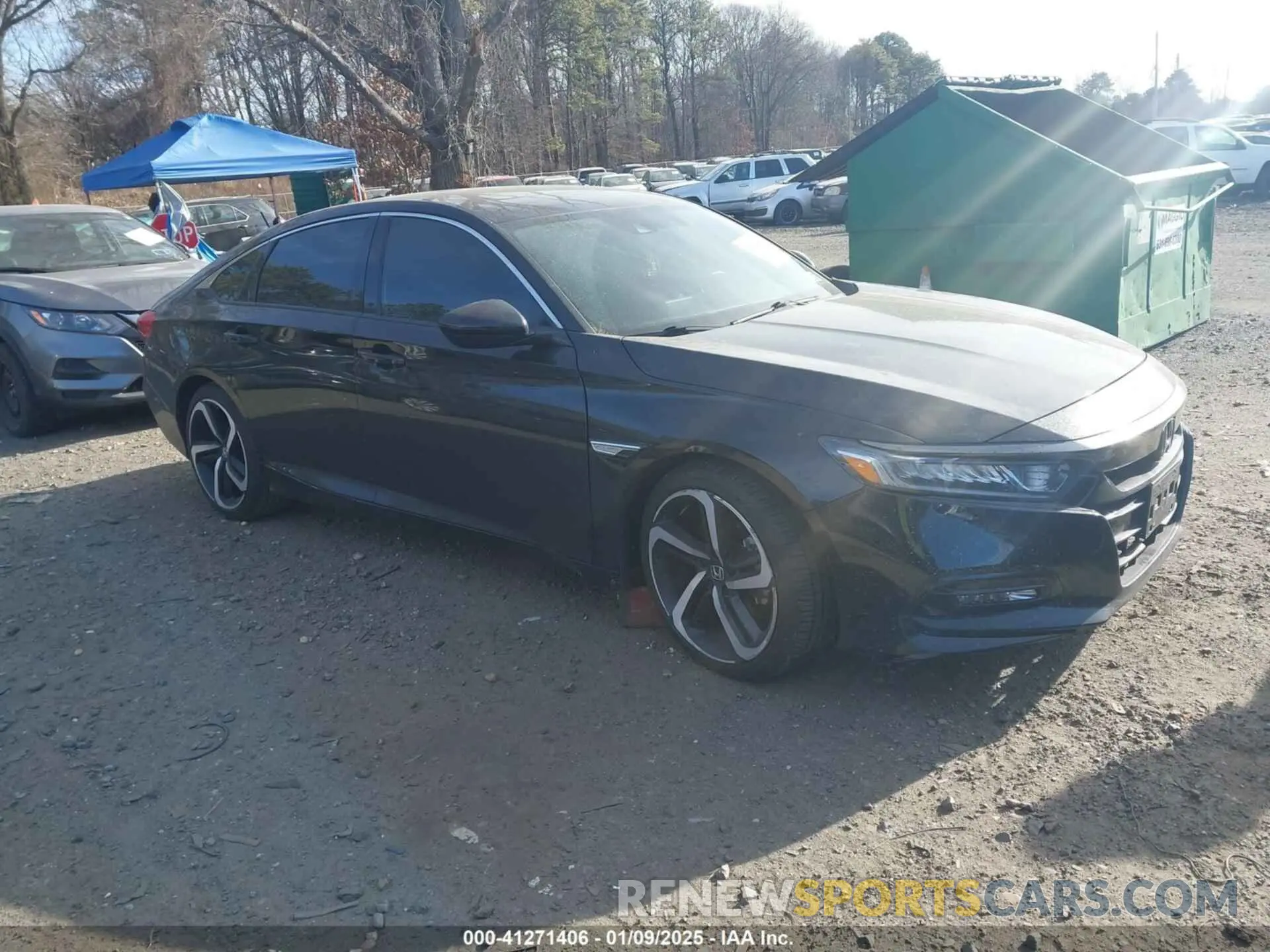 1 Photograph of a damaged car 1HGCV2F36LA031197 HONDA ACCORD 2020