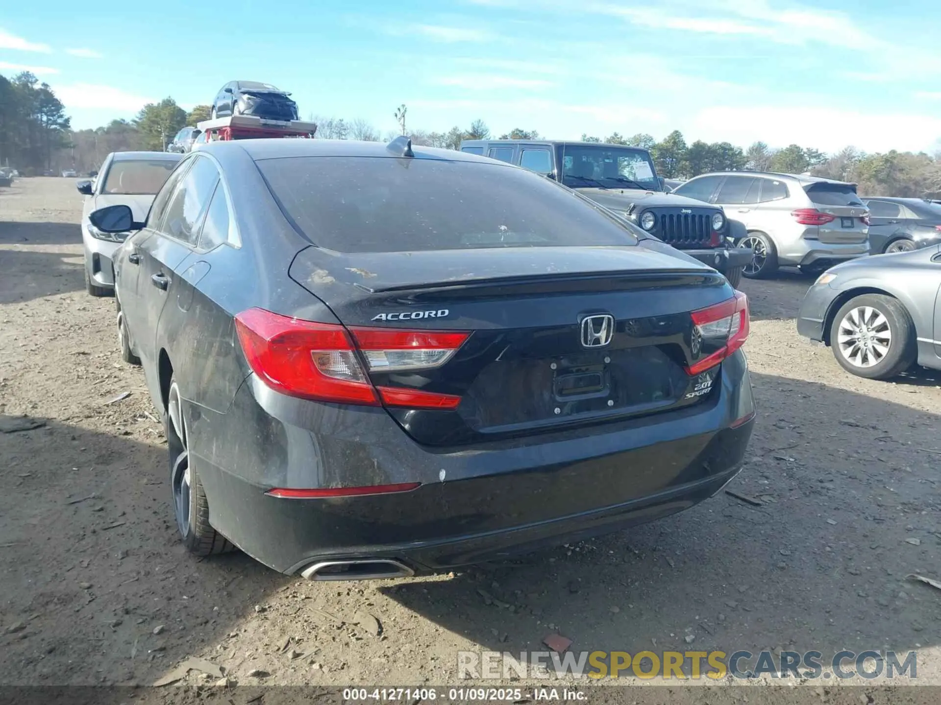 6 Photograph of a damaged car 1HGCV2F36LA031197 HONDA ACCORD 2020