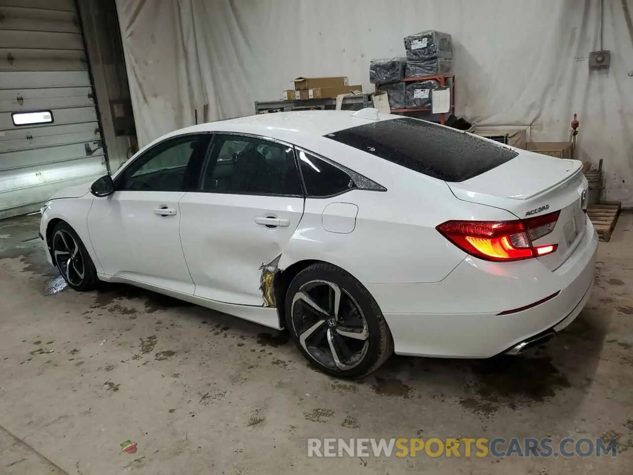 2 Photograph of a damaged car 1HGCV2F36LA031555 HONDA ACCORD 2020
