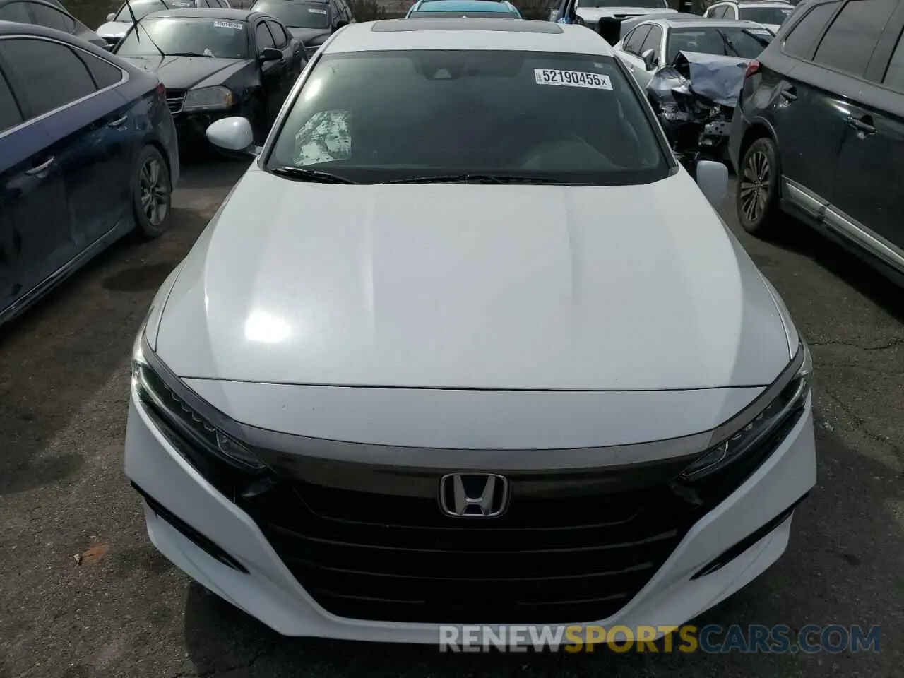 5 Photograph of a damaged car 1HGCV2F37LA015297 HONDA ACCORD 2020
