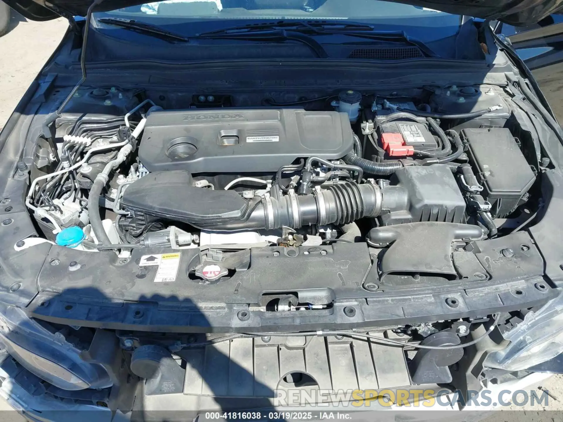 10 Photograph of a damaged car 1HGCV2F37LA018409 HONDA ACCORD 2020