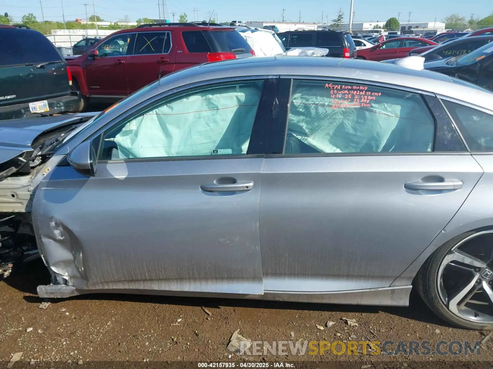 15 Фотография поврежденного автомобиля 1HGCV2F38LA001554 HONDA ACCORD 2020