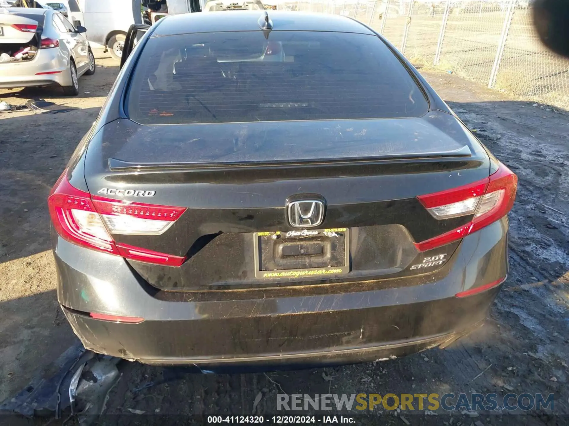 16 Photograph of a damaged car 1HGCV2F38LA007516 HONDA ACCORD 2020
