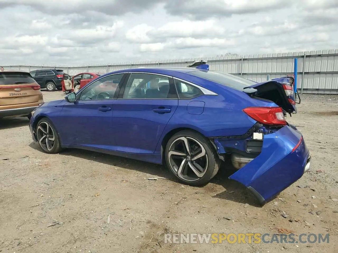 2 Photograph of a damaged car 1HGCV2F38LA019505 HONDA ACCORD 2020