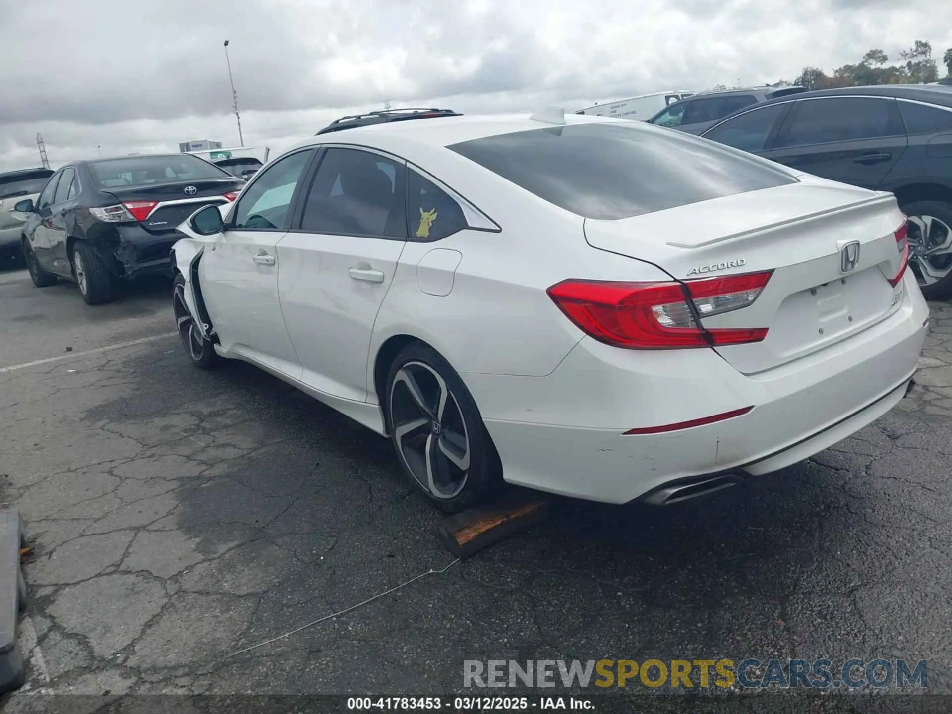 3 Photograph of a damaged car 1HGCV2F39LA012708 HONDA ACCORD 2020