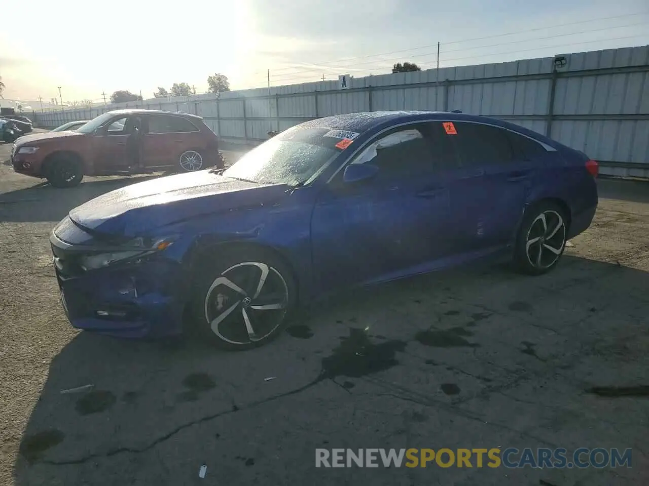 1 Photograph of a damaged car 1HGCV2F39LA014894 HONDA ACCORD 2020