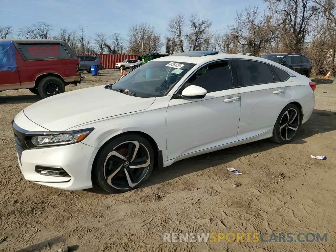 1 Photograph of a damaged car 1HGCV2F39LA015754 HONDA ACCORD 2020
