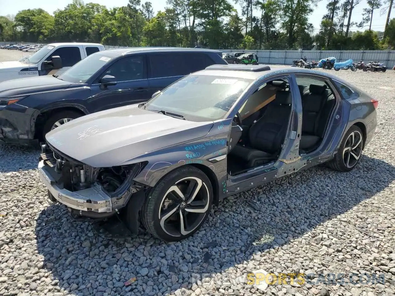 1 Photograph of a damaged car 1HGCV2F39LA024874 HONDA ACCORD 2020