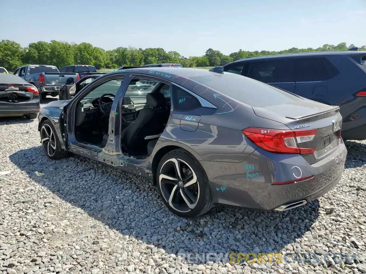 2 Photograph of a damaged car 1HGCV2F39LA024874 HONDA ACCORD 2020