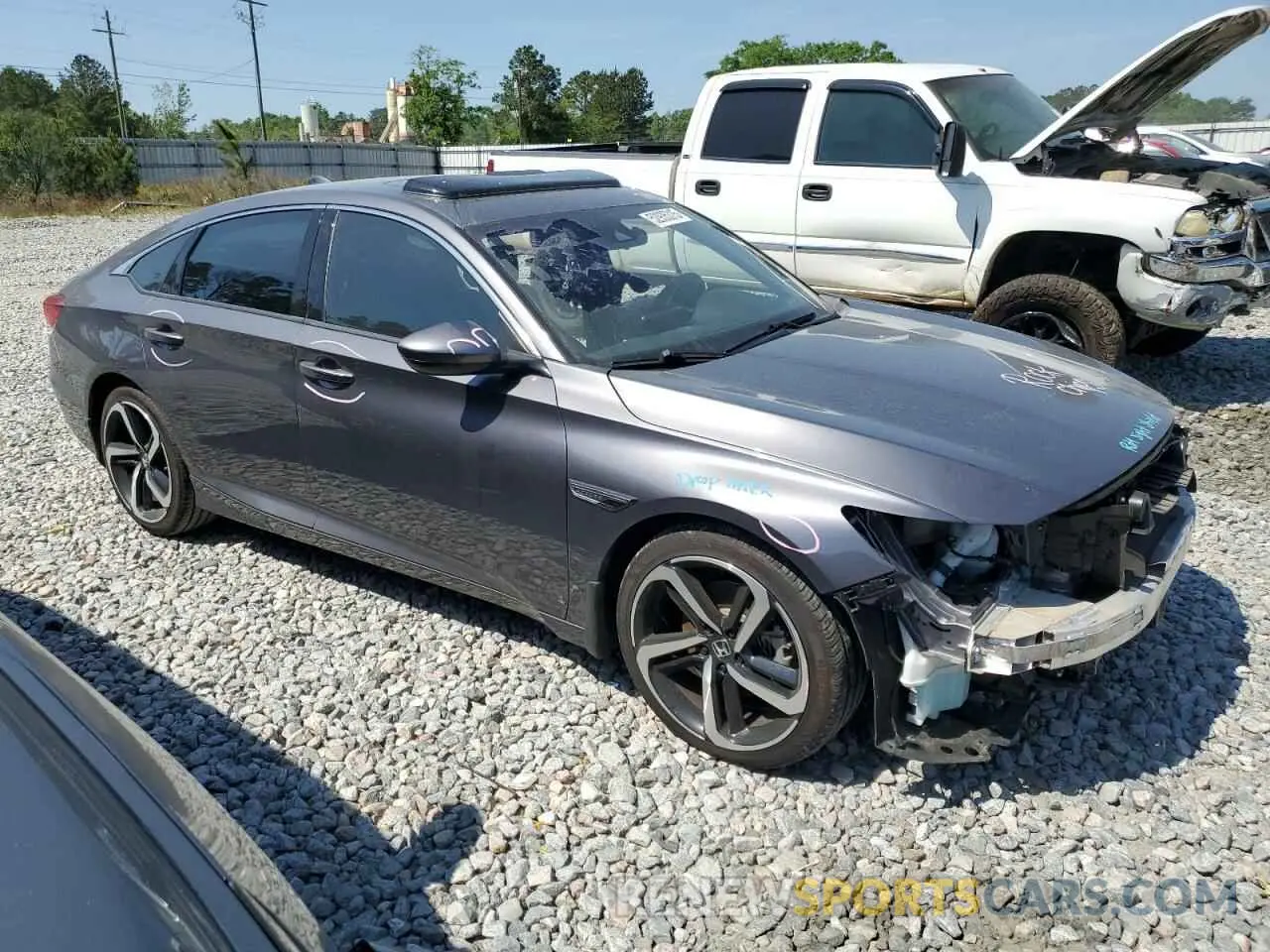 4 Photograph of a damaged car 1HGCV2F39LA024874 HONDA ACCORD 2020
