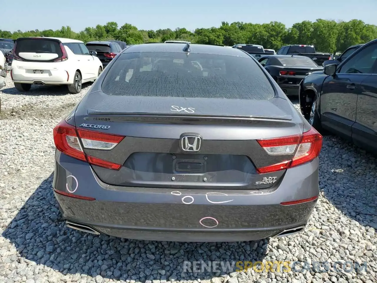 6 Photograph of a damaged car 1HGCV2F39LA024874 HONDA ACCORD 2020