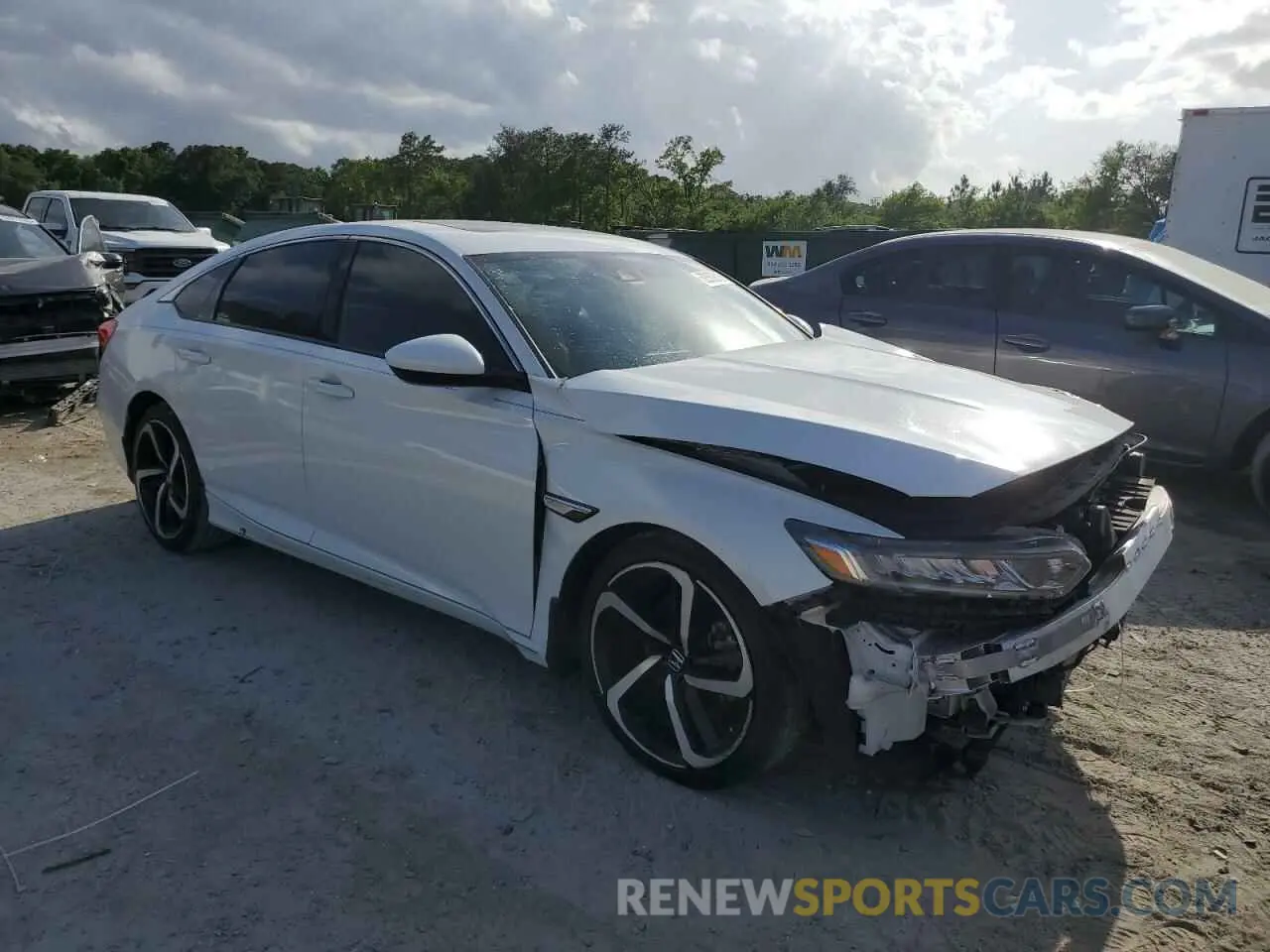 4 Фотография поврежденного автомобиля 1HGCV2F3XLA002043 HONDA ACCORD 2020