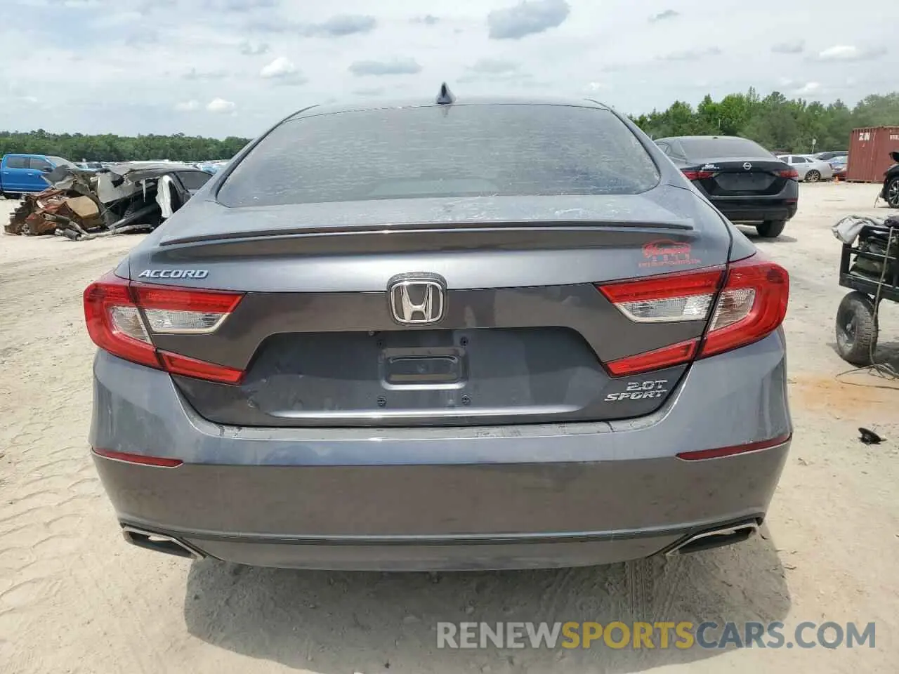 6 Photograph of a damaged car 1HGCV2F3XLA021580 HONDA ACCORD 2020