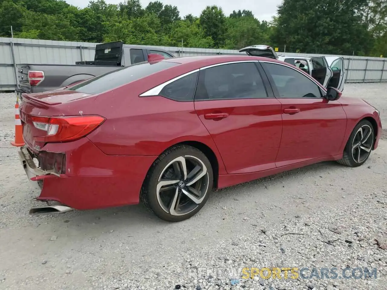 3 Photograph of a damaged car 1HGCV2F3XLA025614 HONDA ACCORD 2020