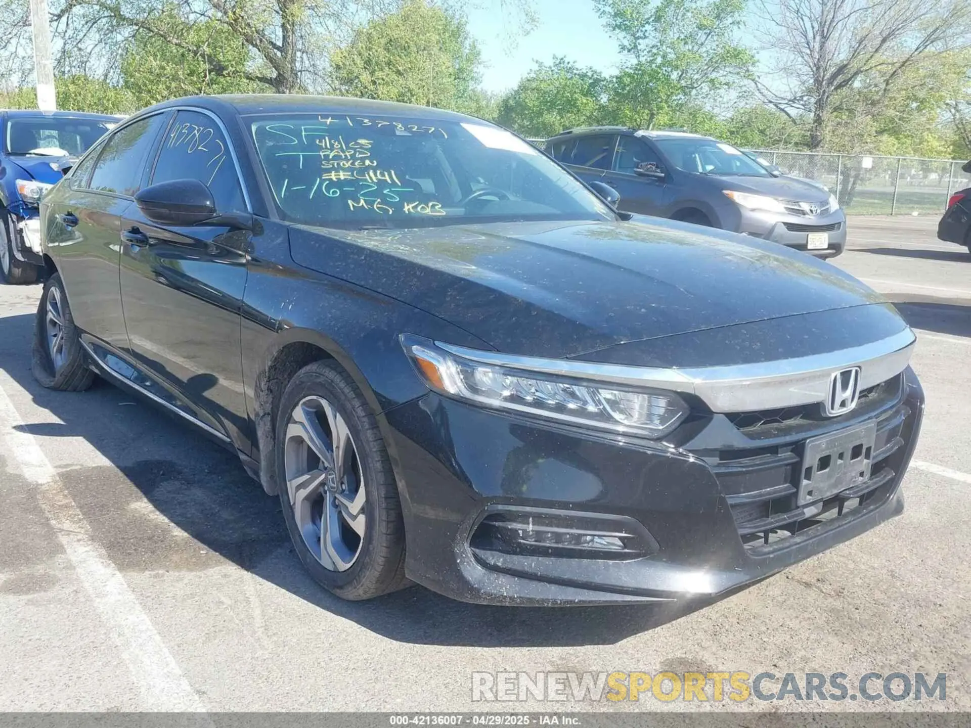 1 Фотография поврежденного автомобиля 1HGCV2F57LA004141 HONDA ACCORD 2020