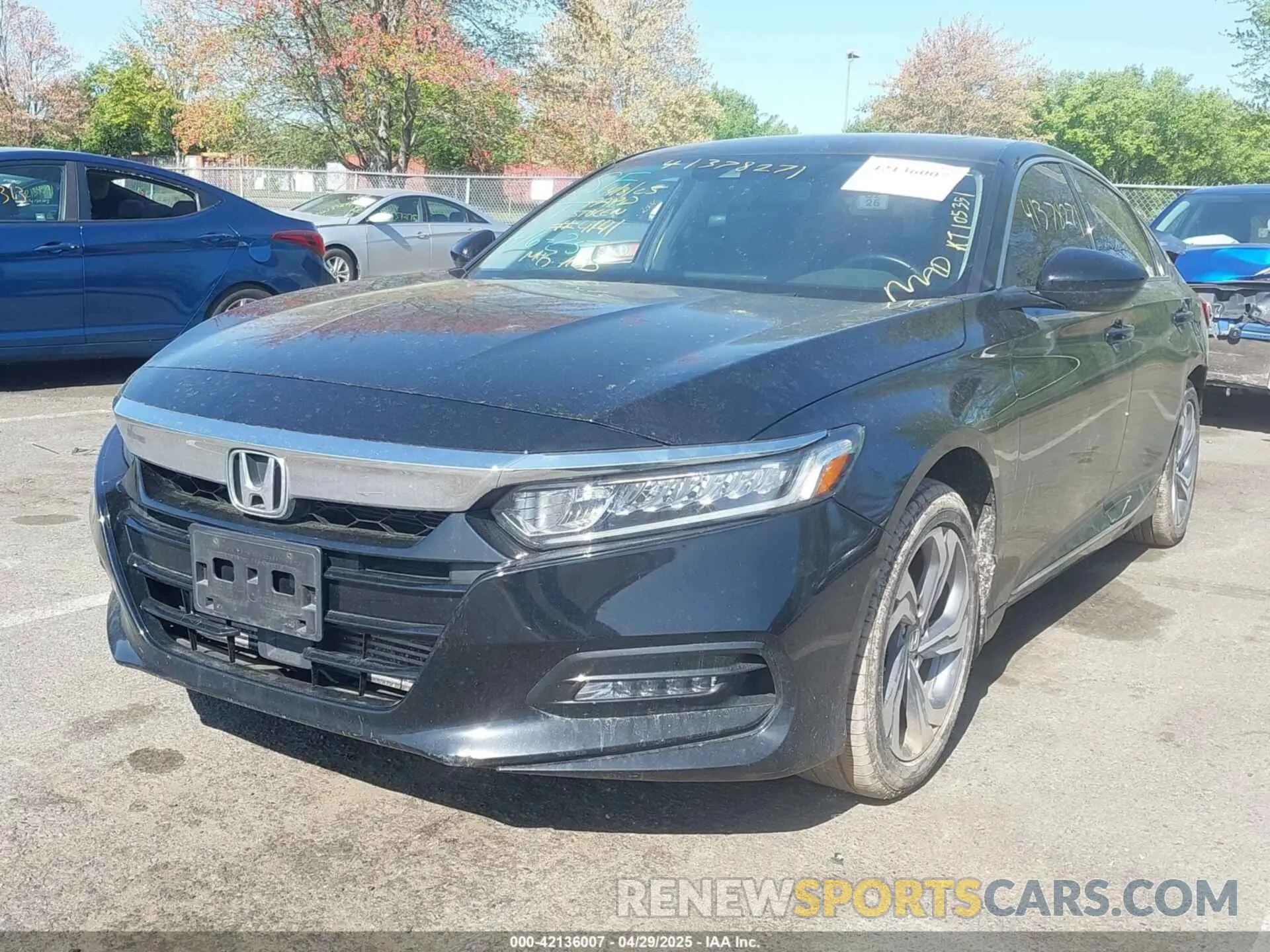 2 Фотография поврежденного автомобиля 1HGCV2F57LA004141 HONDA ACCORD 2020
