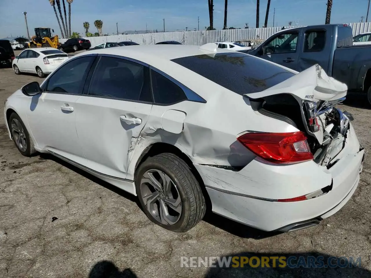 2 Photograph of a damaged car 1HGCV2F59LA007302 HONDA ACCORD 2020