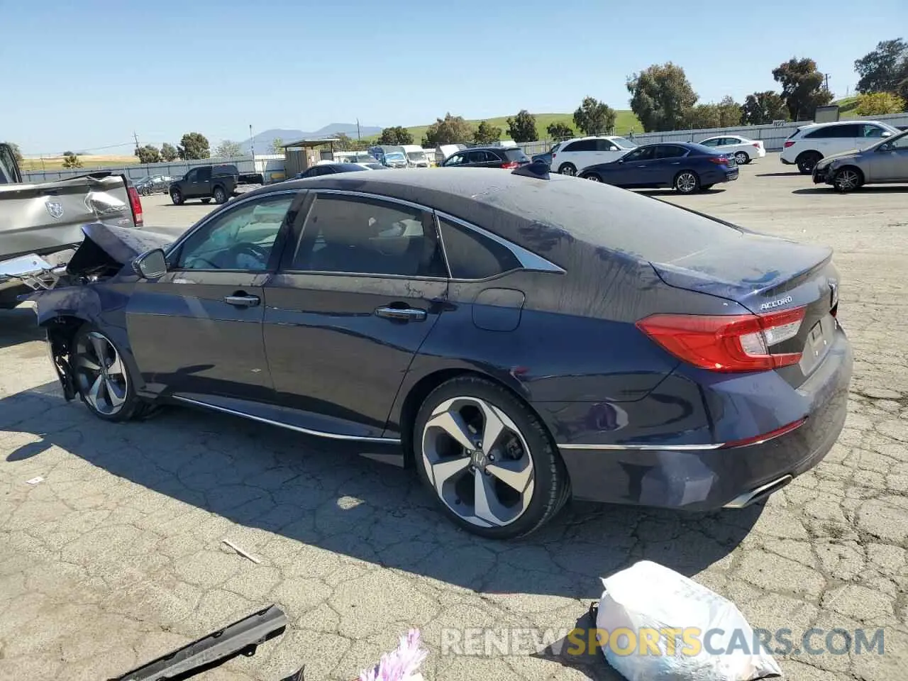 2 Photograph of a damaged car 1HGCV2F96LA008782 HONDA ACCORD 2020